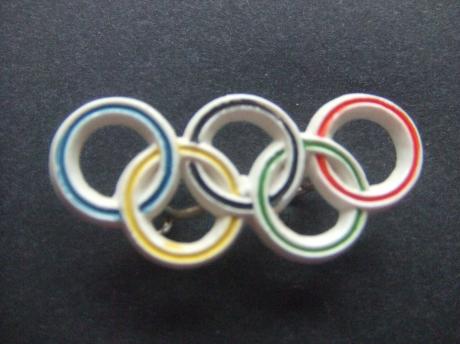 Olympische Spelen logo ringen emaille uitvoering